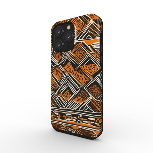 Afro Print Tough Phone Case